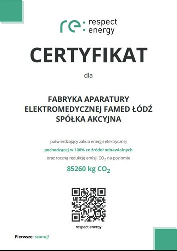 certyfikat respect energy