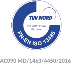 Famed - certyfikat TUV Nord